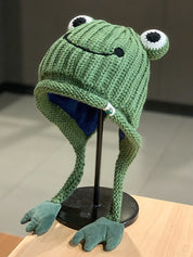Frog Cartoon Beanie Hat