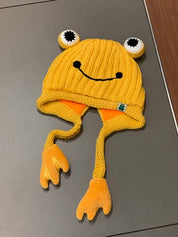 Frog Cartoon Beanie Hat