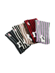 Cat Design Star Decor Beanie Hat