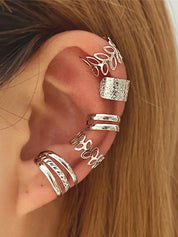 5pcs Different Simple Cuff Earring