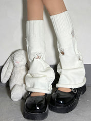 Ripped Flare Leg Warmer