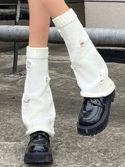 Ripped Flare Leg Warmer