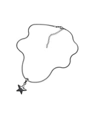 Y2K Star Heart Pendant Necklace