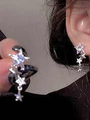 Glittering Star Decor Earring