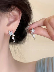 Glittering Star Decor Earring