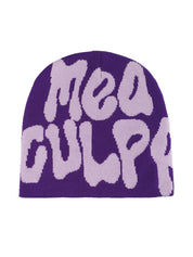 Interesting Letter Print Beanie Hat
