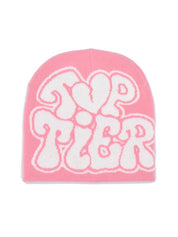 Interesting Letter Jacquard Beanie Hat