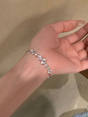 Fairycore Glittering Bow Adjustable Bracelet