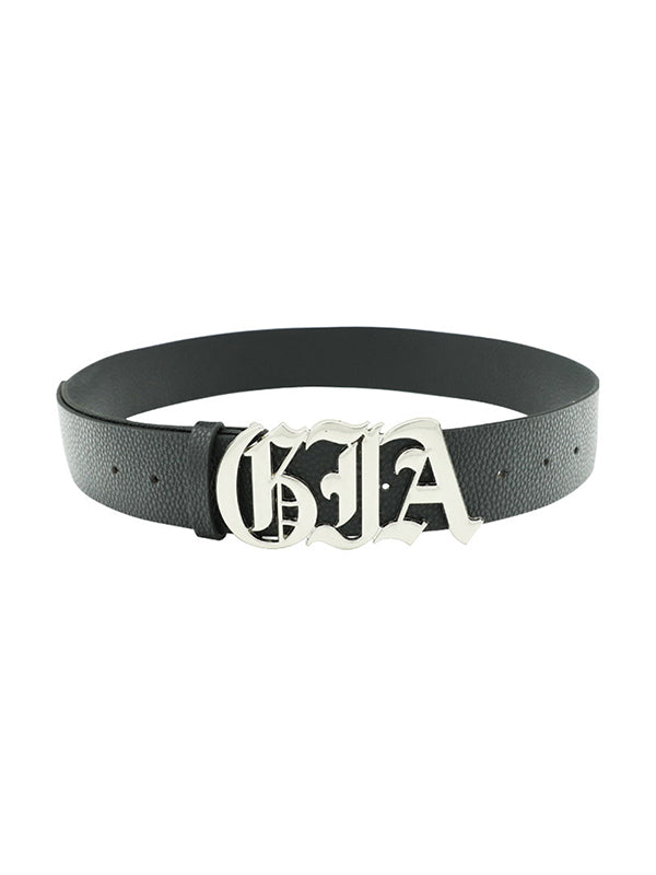 Street Metal Letter Buckle Belt