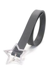 Y2K Glittering Hollow Out Star Buckle Belt