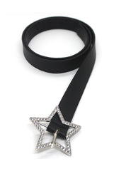 Y2K Glittering Hollow Out Star Buckle Belt
