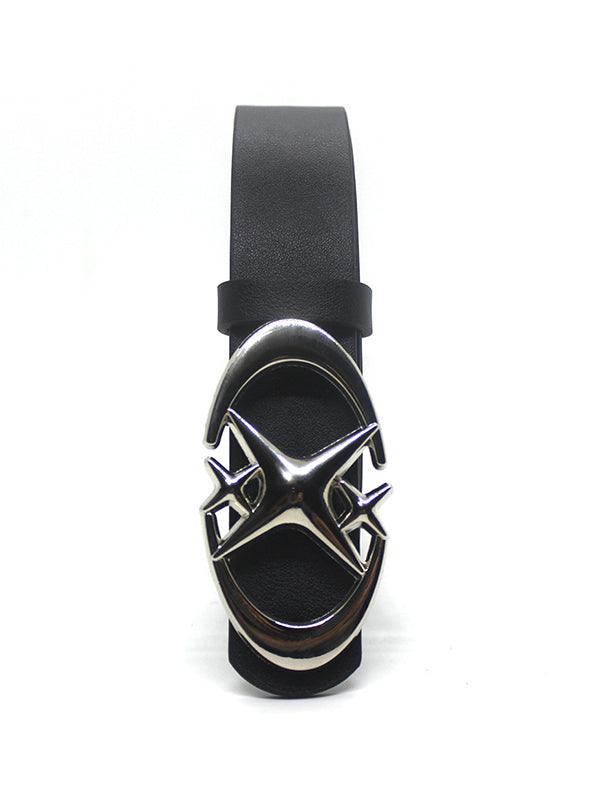 Vintage Moon Star Buckle Belt