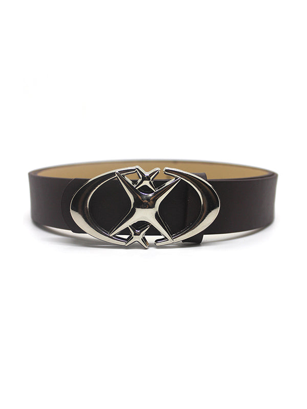 Vintage Moon Star Buckle Belt