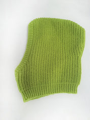 Solid Integrated Ear Protection Pullover Knitted Hat