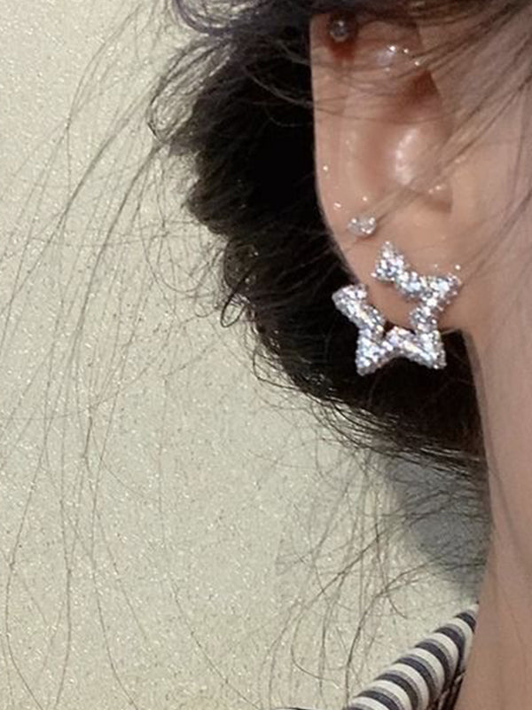 Heart Sparkling Earring