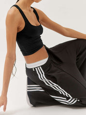 Solid U Neck Slim Tank Top