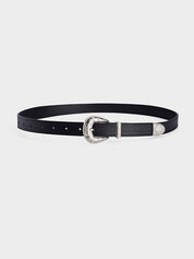 Versatile Silver Buckle Belt