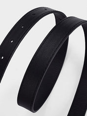 Versatile Silver Buckle Belt