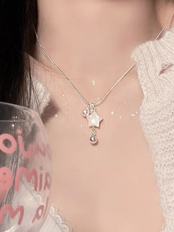 Shell Star Pendant Necklace