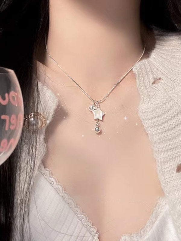 Shell Star Pendant Necklace