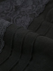 Lace stitching V Neck Cami Top