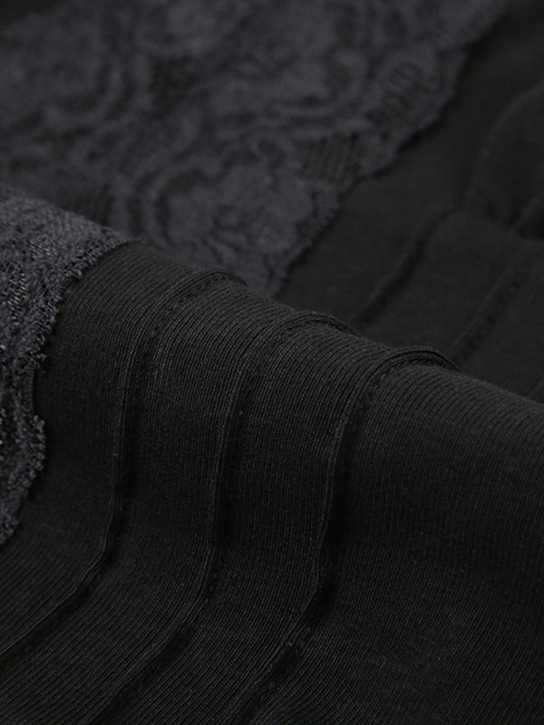 Lace stitching V Neck Cami Top