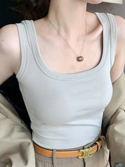 Plain Color Multiple Colors Available Tank Top