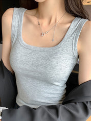 Plain Color Multiple Colors Available Tank Top