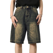 Men's Loose Casual Denim Shorts