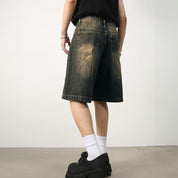 Men's Loose Casual Denim Shorts