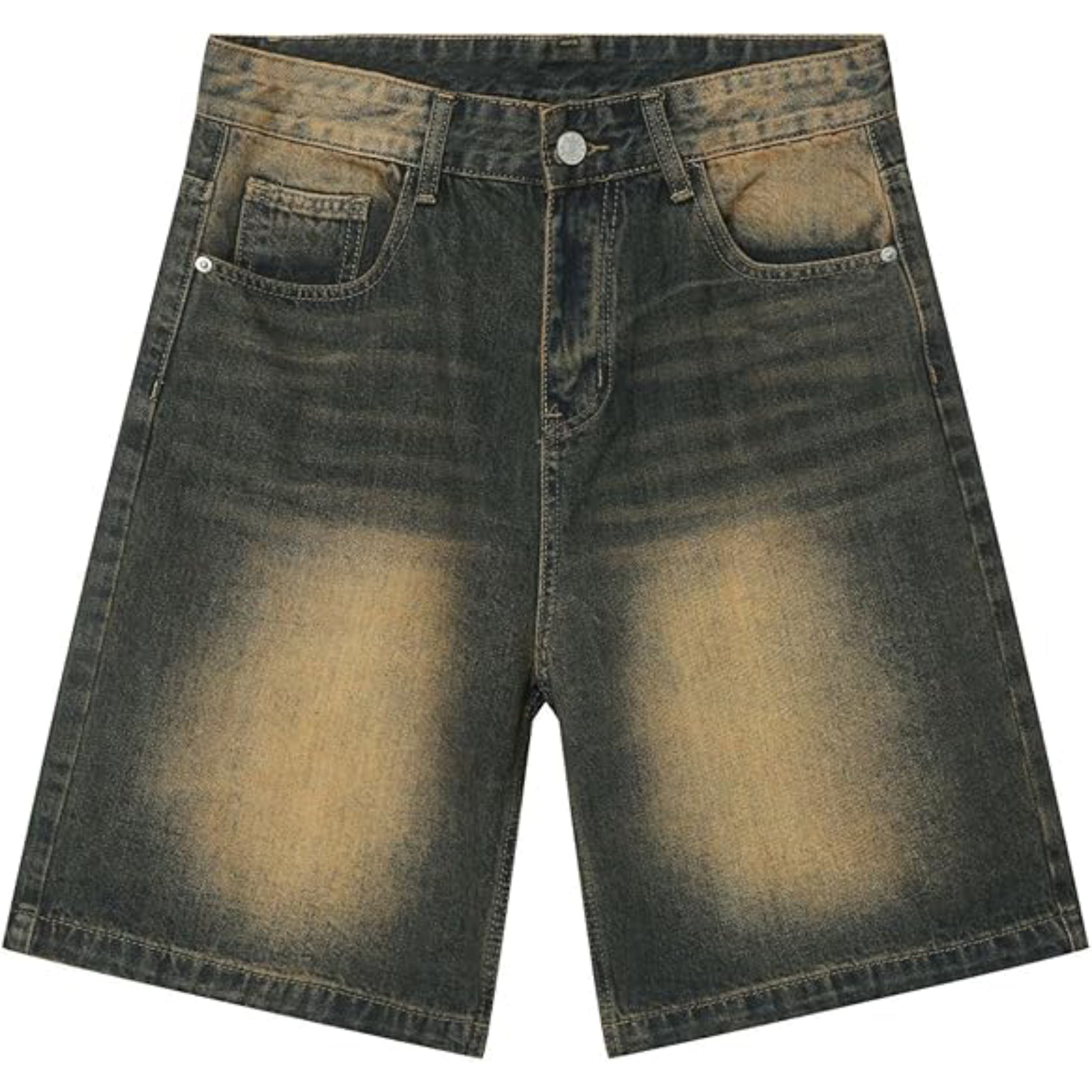 Men's Loose Casual Denim Shorts