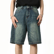 Men's Loose Casual Denim Shorts
