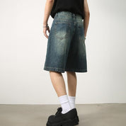 Men's Loose Casual Denim Shorts