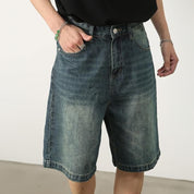 Men's Loose Casual Denim Shorts