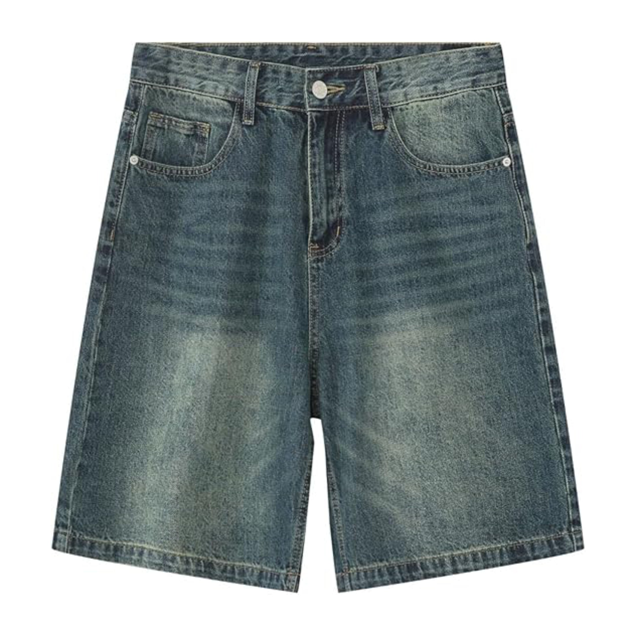 Men's Loose Casual Denim Shorts