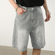 Men's Loose Casual Denim Shorts