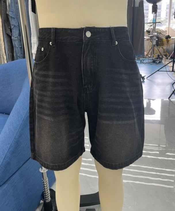 Men's Loose Casual Denim Shorts