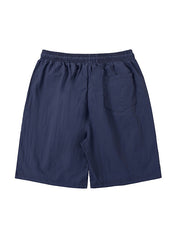 Men's Contrast Color Splicing Loose Shorts