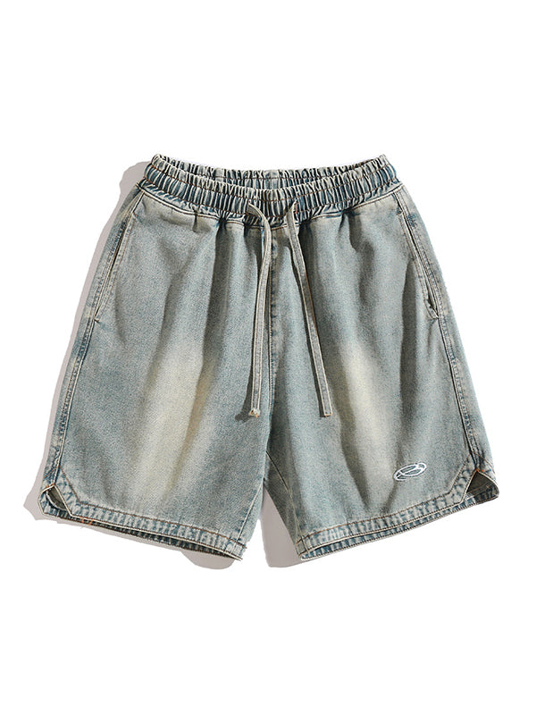 Men's Casual Loose Denim Shorts