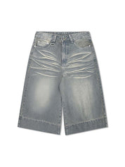 Men's Loose Casual Straight Denim Shorts