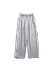 Men's Plain Loose Casual Straight Sweatpants