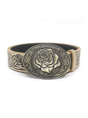 Vintage Embossed Personalized Belt