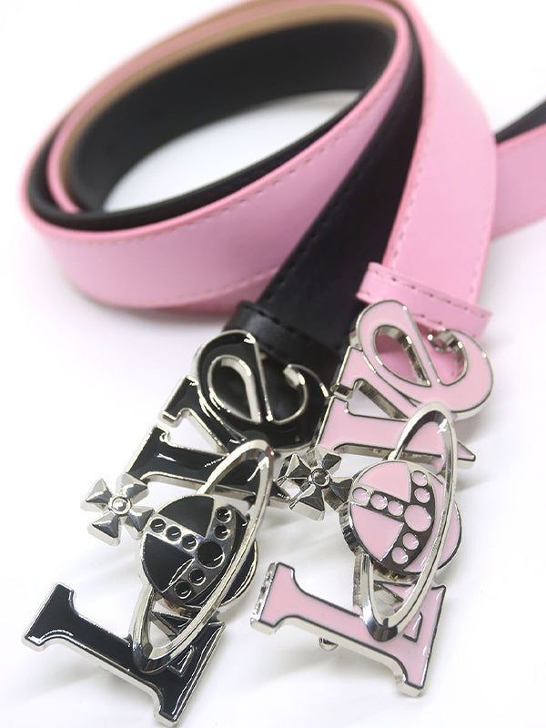 LOVE Buckle Personality All Match belt