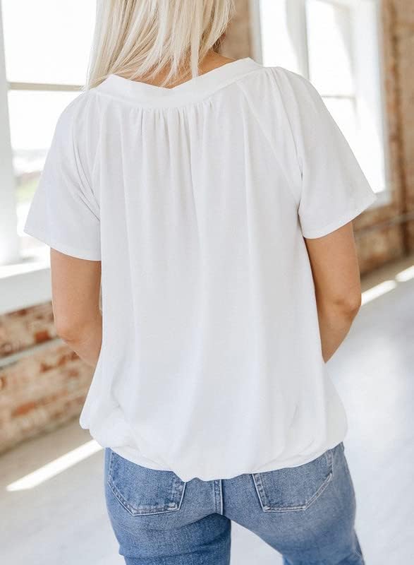 Women's Casual Summer  V Neck Tops