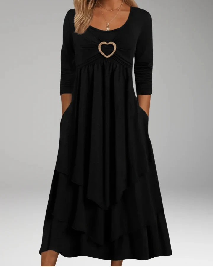 Women’s Flowy Maxi Dress with Pockets