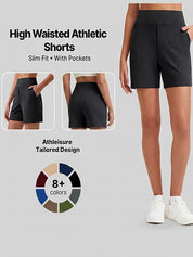 Women's Wide Leg Shorts with Pockets
