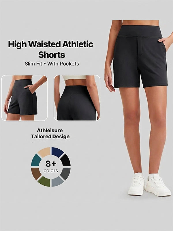 Women's Wide Leg Shorts with Pockets