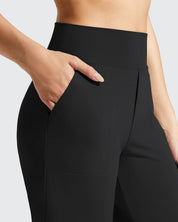 Women Wide Leg Yoga Pants with Pockets