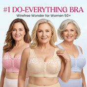Front Closure Breathable Cotton Lifting Bra
