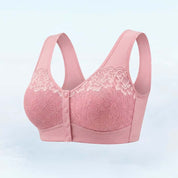 Front Closure Breathable Cotton Lifting Bra
